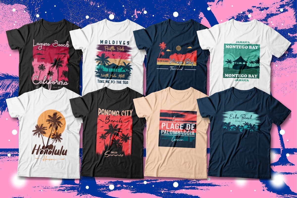 famous-beaches-t-shirt-designs-bundle